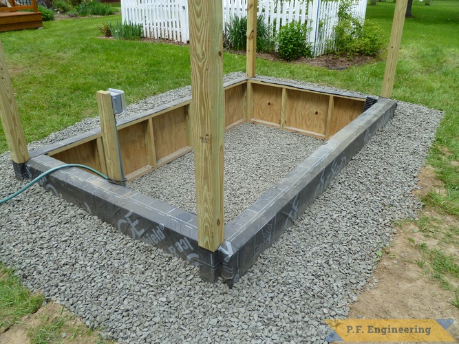 DIY - Palram Greenhouse Project | ready for inside wall sheathing.palram 6x10 greenhouse project