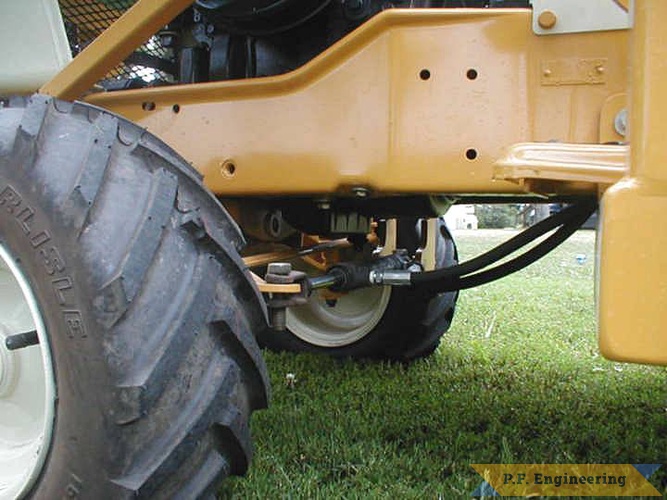 nice work Andy! i believe i have seen videos of this tractor with finished loader and Micro Hoe on youtube | Cub Cadet 1450 Garden Tractor Loader_2