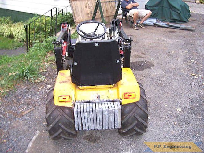 nice work Don! | Cub Cadet 1450 Garden Tractor Loader_3