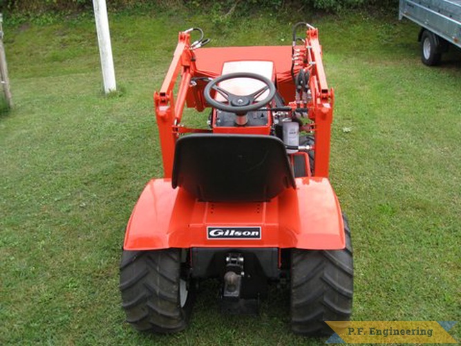 Per S. Langeland, Denmark | Gilson garden tractor loader_2