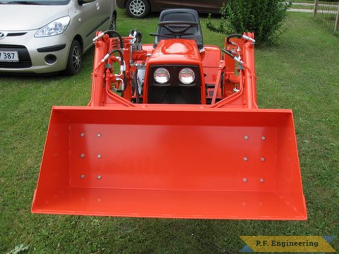 Per S. Langeland, Denmark | Gilson garden tractor loader_4