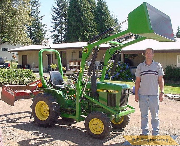 nice work Bill and Guy!  | John Deere 650 compact tractor loader_1