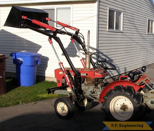 thanks for sending us some pics of your project Scott! | Yanmar YM1300 compact tractor loader_1