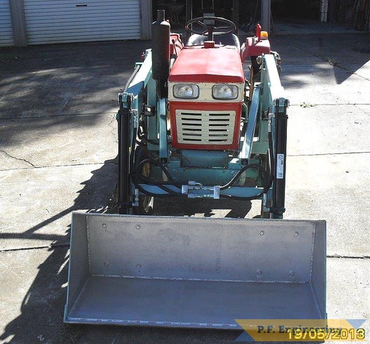 great work Mike! | Yanmar YM1500 compact tractor loader_1