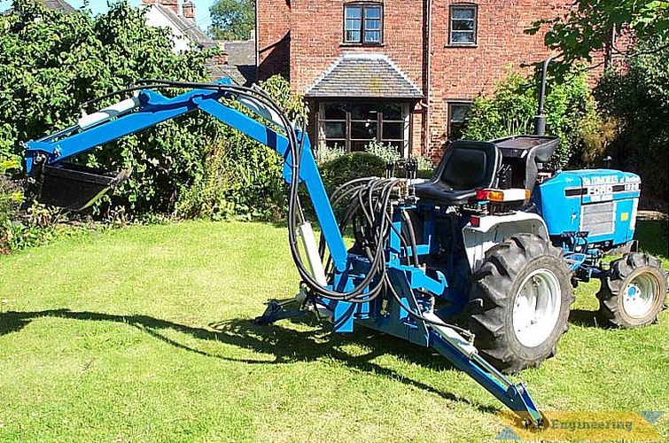 great work Mr. W!  | Ford 1220 compact tractor Micro Hoe_4