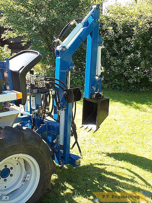 great work Mr. W!  | Ford 1220 compact tractor Micro Hoe_6