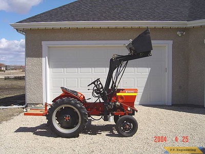 Economy Power King compact tractor loader_3