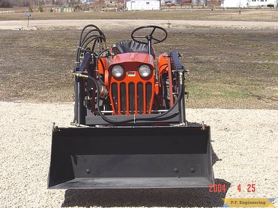 Economy Power King compact tractor loader_8
