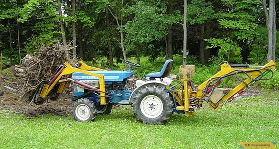 Ford 1110 compact tractor loader_1
