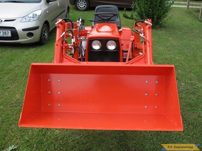Gilson garden tractor loader_4