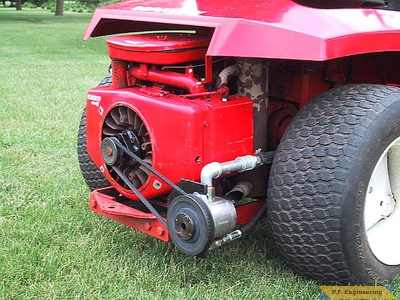 Gravely 8199-KT PRO garden tractor loader_8