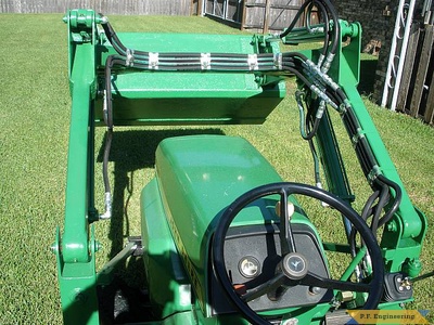 John Deere 210 Garden Tractor Loader_2