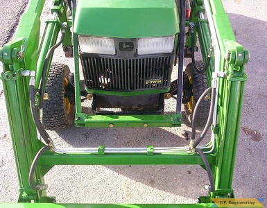 John Deere 425 Garden Tractor Loader_3